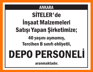 DEPO PERSONELİ SİTELER