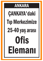 TIP MERKEZİMİZE OFİS ELEMANI
