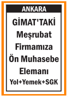 ÖN MUHASEBE ELEMANI GİMAT