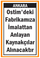 İMALATTAN ANLAYAN KAYNAKÇILAR OSTİM