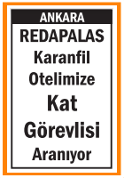 KAT GÖREVLİSİ REDAPALAS KARANFİL