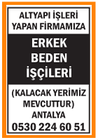 ERKEK BEDEN İŞLERİ ANTALYA