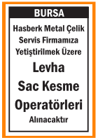 LEVHA SAC KESME OPERATÖRLERİ