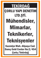 MİMARLAR MÜHENDİSLER TEKNİSYENLER TEKNİKERLER