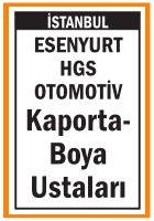 KAPORTA BOYA USTALARI HGS ESENYURT