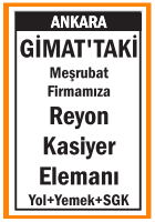 REYON VE KASİYER ELEMANI GİMAT