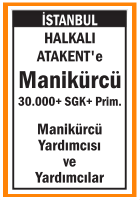 MANİKÜRCÜ MANİKÜRCÜ YARDIMCISI VE YARDIMCILAR