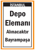 BAYRAMPAŞA DEPO ELEMANI