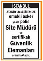 SİTEMİZE MÜDÜR VE GÜVENLİK ELEMANLARI ATAKÖY