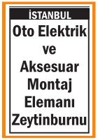 OTO ELEKTRİK AKSESUAR MONTAJ ELEMANI