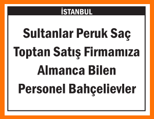 ALMANCA BİLEN PERSONEL SULTANLAR PERUK SAÇ