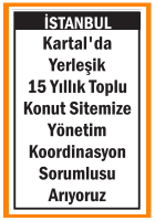 YÖNETİM KOORDİNASYON SORUMLUSU KARTAL YÖNETİM KOORDİNASYON SORUMLUSU KARTAL