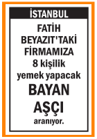 BAYAN AŞÇI FATİH BEYAZIT