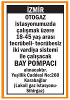 BAY POMPACI ALINACAKTIR KARABAĞLAR