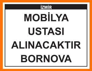 BORNOVA MOBİLYA USTASI