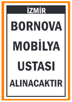 MOBİLYA USTASI BORNOVA