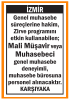 MALİ MÜŞAVİR VEYA MUHASEBECİ KARŞIYAKA MALİ MÜŞAVİR VEYA MUHASEBECİ KARŞIYAKA