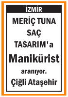 ÇİĞLİ ATAŞEHİR MANİKÜRİST MERİÇ TUNA