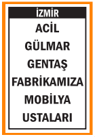 MOBİLYA USTALARI ARANIYOR BORNOVA