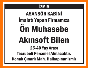 ÖN MUHASEBE AKINSOFT BİLEN PERSONEL