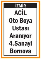 BORNOVA OTO BOYA USTASI BORNOVA OTO BOYA USTASI