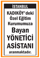 BAYAN YÖNETİCİ ASİSTANI KADIKÖY