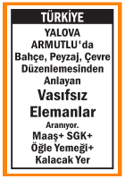 VASIFSIZ ELEMANLAR YALOVA ARMUTLU VASIFSIZ ELEMANLAR YALOVA ARMUTLU